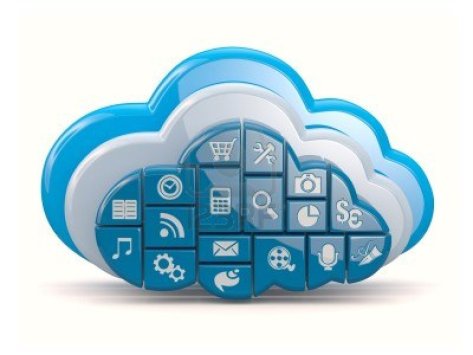16306968-cloud-computing-clouds-as-application-icons-on-white-background-3d